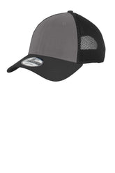 New Era® Snapback Contrast Front Mesh Cap - Charcoal/ Black - OSFA